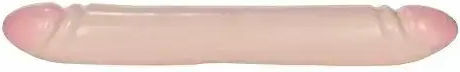 Calexotics Smooth Double Dildo Ρεαλιστικό Dildo Ivory 30cm