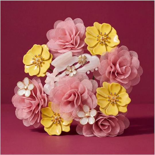 Invisibobble Clipstar My Claw Charm Set Hothouse Florals Flower Designs Unique Style in Hair 1 Piece