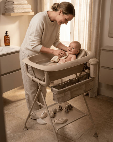 Twistshake Baby Bath with Stand Brown