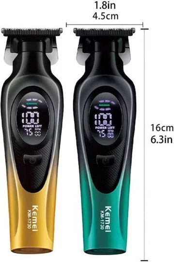 Kemei KM-1730 Elektrische Rasierer Gesicht Wiederaufladbar