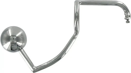 XR Anal Intruder Cock Ring with Penis Plug Spreizer in Silber Farbe