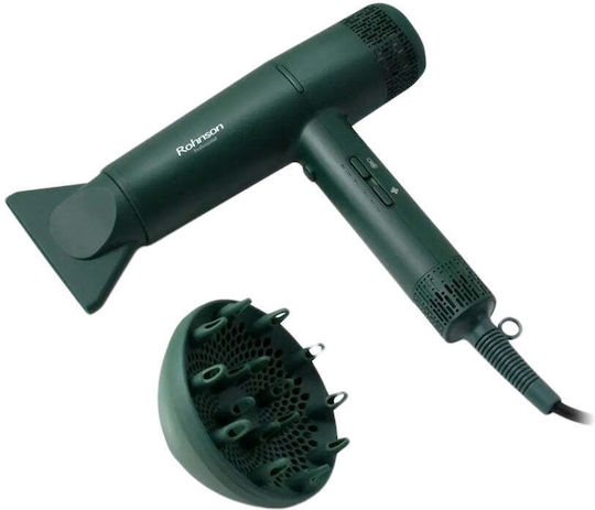 Rohnson Πιστολάκι Μαλλιών με Φυσούνα 2000W