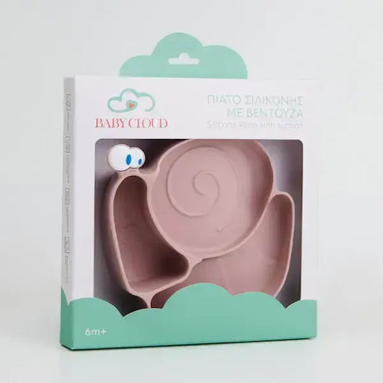 Baby Cloud Melc din silicon Roz