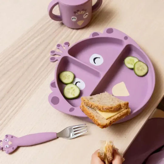 Trixie Toddler Food Plate Made of Silicone