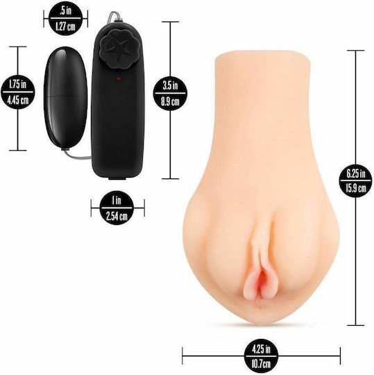 Blush Masturbator Vagina με Δόνηση