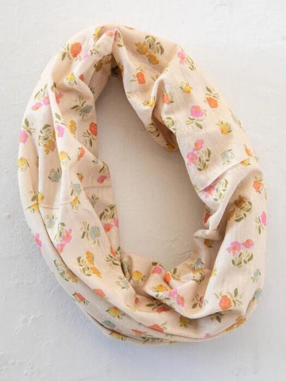 Кърпа За Коса Natural Life Boho Dusty Flower Pastel Cream Ntrl Lf 76593