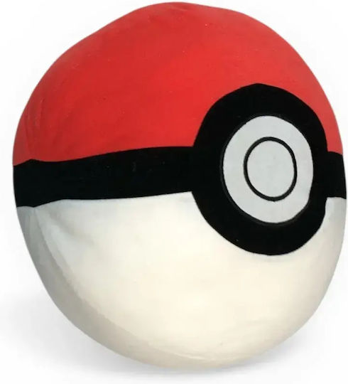 Pokemon Детска Декоративна Възглавница Червена 30x25см