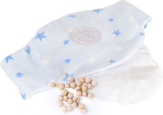 Cangaroo Hugzzz Heating Pad with Cherry Pits Blue White Stars
