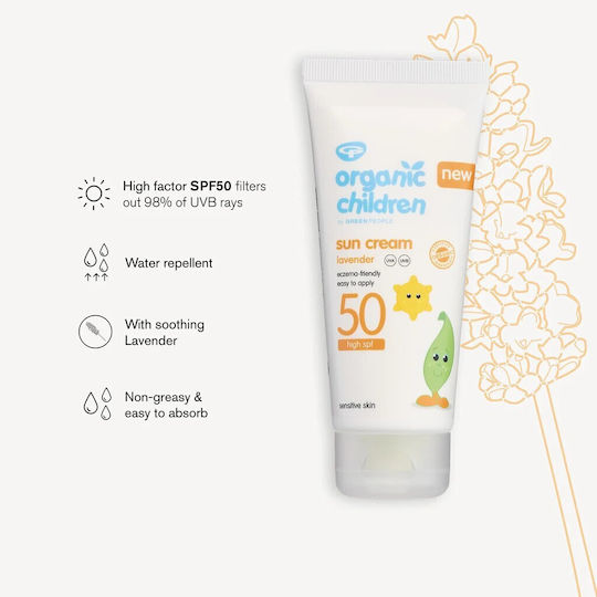 Green People Kinder Sonnencreme Emulsion SPF50 100ml