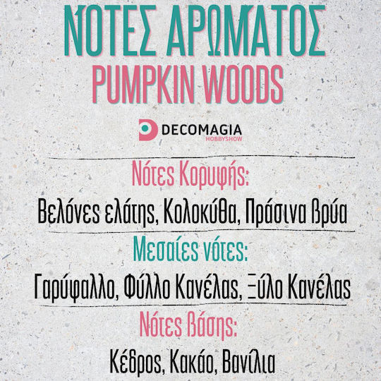 Candle Fragrance Soap Pumpkin Woods