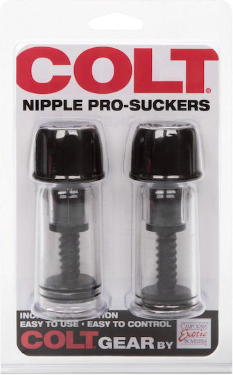 Colt Nipple Pro-Suckers Αναρροφητής Sfârcuri Black 2buc