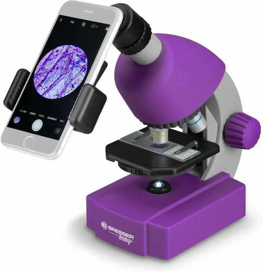 Bresser 40x-640x Microscope Lila Ψηφιακό Μικροσκόπιο