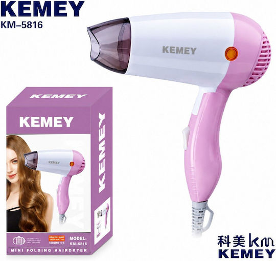 Kemei KM-5816 Travel Hair Dryer 1200W