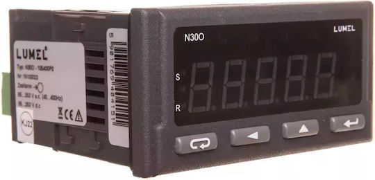Lumel Impulszähler Elektrischer Messgeräte Digital Einphasig Modbus