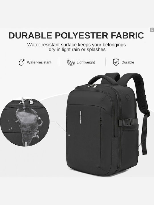 Miss Lulu Backpack Αδιάβροχο Μαύρο