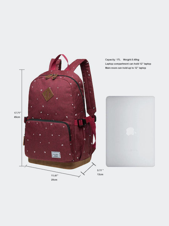 Kaukko Backpack 17lt Κόκκινο