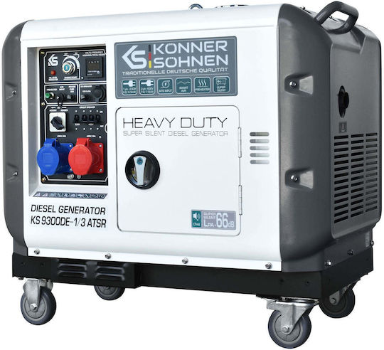 Könner & Söhnen K&s Генератор Дизел Четиритактов с Миза и Максимална Мощност 9.3kVA
