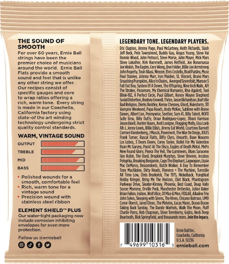 Ernie Ball Single Bass String