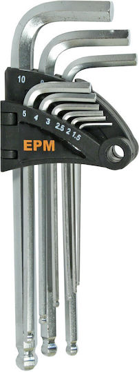 EPM Σετ 9 Κλειδιά Allen σε Σχήμα L