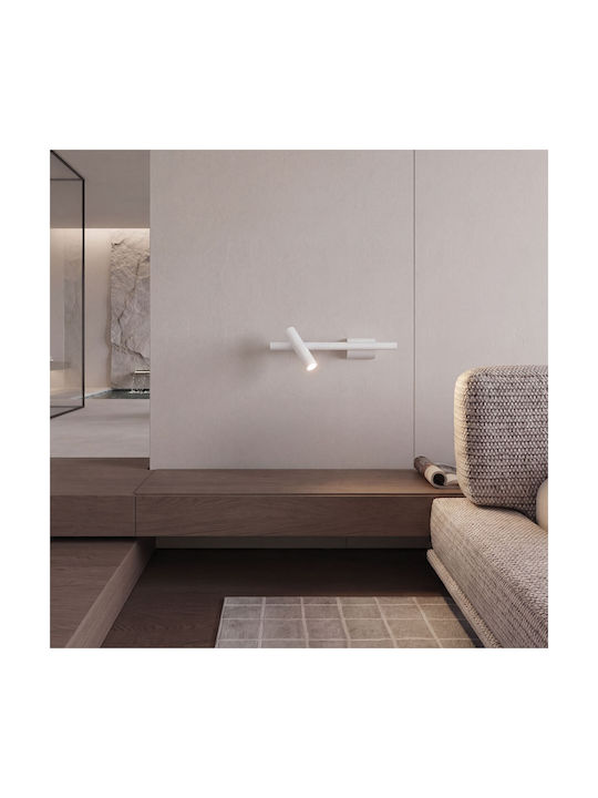 Zambelis Lights LED Θερμό Λευκό Σποτ σε Λευκό Χρώμα