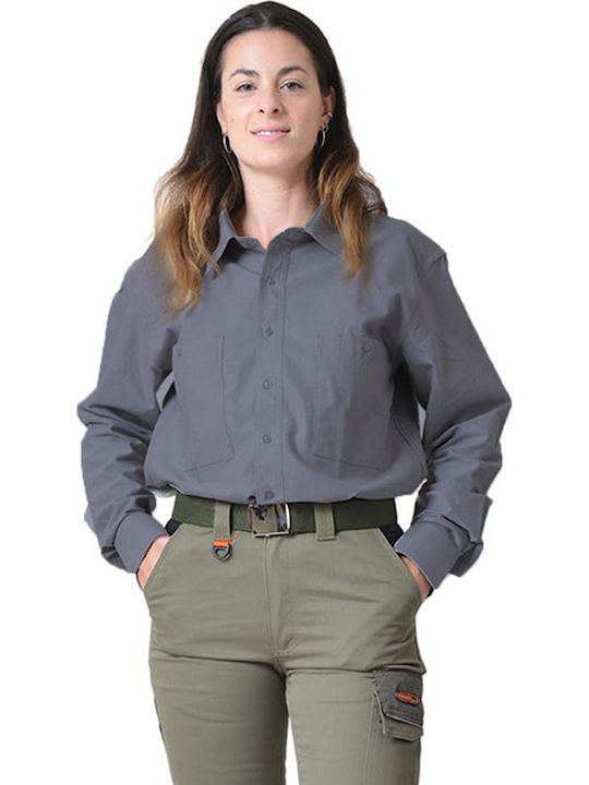Cotton Shirt Ergosafety 5271-110 Grey