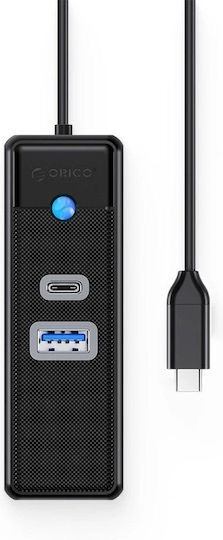 Orico USB Hub 3 Port USB 3.0 with USB-C / Ethernet