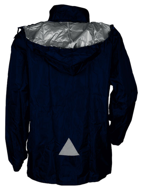 Stenso Rony Rony Arbeitsjacke Reflektierend mit Kapuze Marineblau