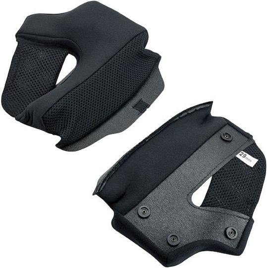 Biltwell Lane Splitter Cheek Pad Set 24mm