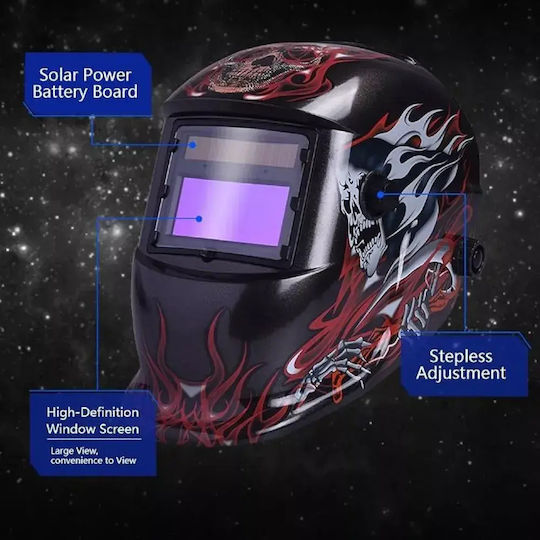 Electronic Welding Helmet Black