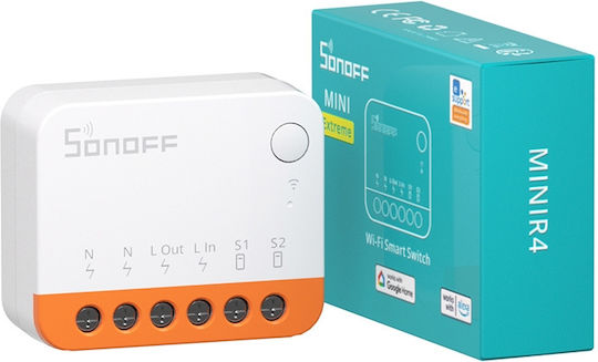 Sonoff Smart Switch Wi-Fi 10A με Τηλεχειριστήριο 4τμχ