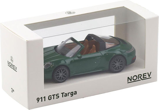 Norev Μεταλλικό Αυτοκίνητο Μοντέλο Κλίμακας 1:43 Porsche 911 Gts Targa 2024 British Racing Green Jet-car