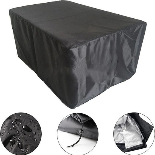Waterproof Protective Cover 180x120x74cm In Black Colour