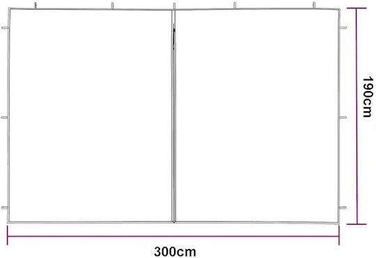 Lateral pentru chioșc Maro 1.9x3m