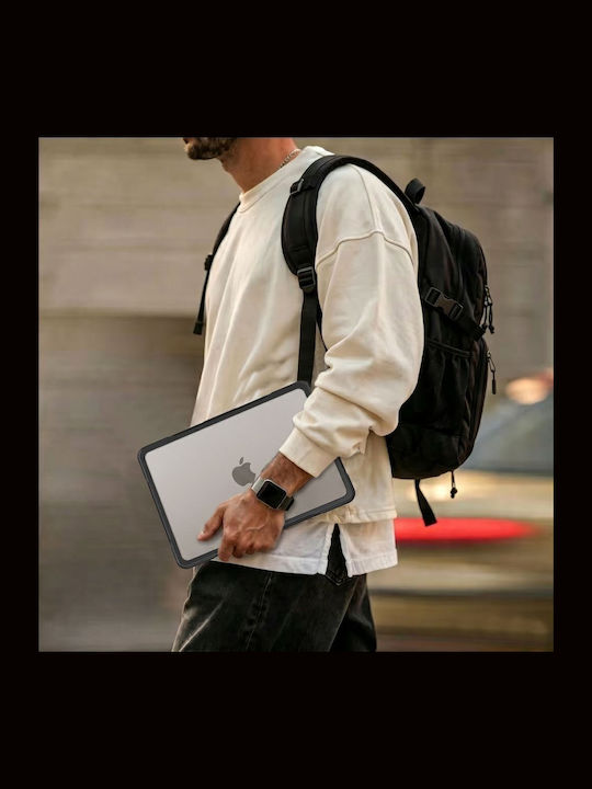 Tech-Protect Θήκη για Laptop MACBOOK PRO 16 M1-M5 / M5 PRO / M5 PRO MAX 2021-2026 σε Μαύρο χρώμα F5906302324521