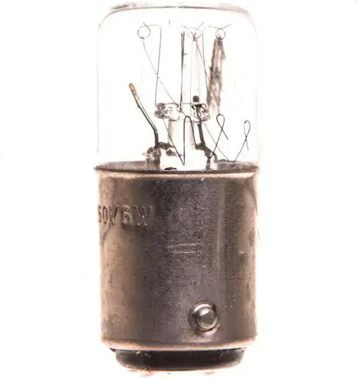Eaton Sl7-l230 Incandescent Lamp Base Ba15d 230v Ac Dc 6.5w 3000 Hours