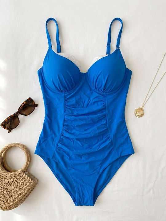 Badeanzug Blau