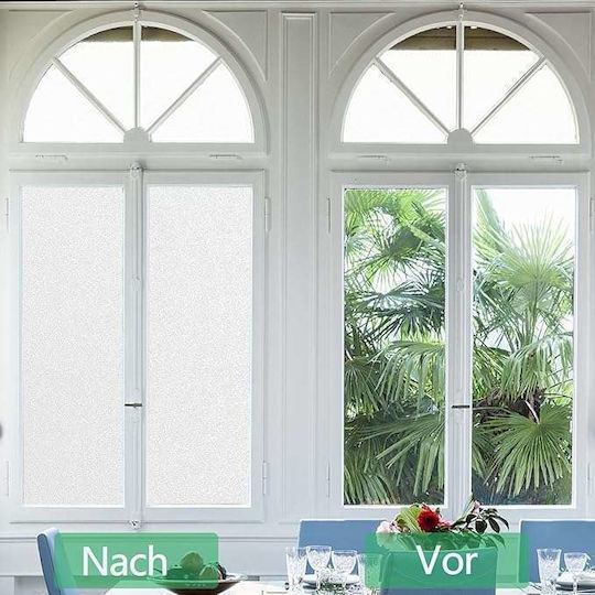 Opaker Milchglas Fensterfolie Selbstklebend 44.5x200cm