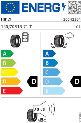 145/70r13 71t Hifly Hf201