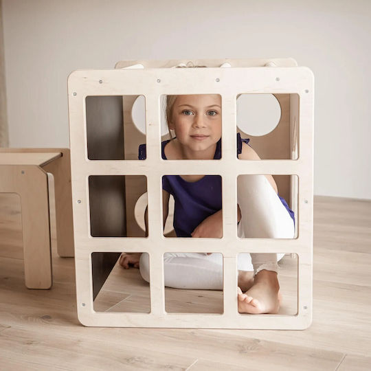 GINGER HOME Kinder Tische Set mit Stühlen für Malerei Beiges