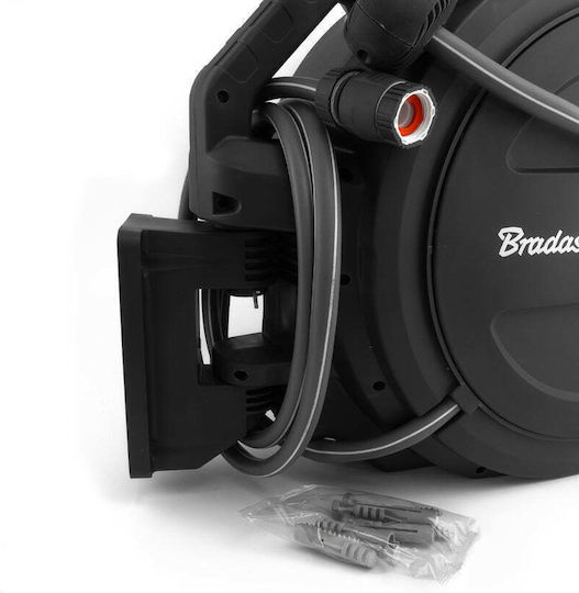 Bradas Automatic Анeма за Напояване на Растения Стенен с Маркуч 30m