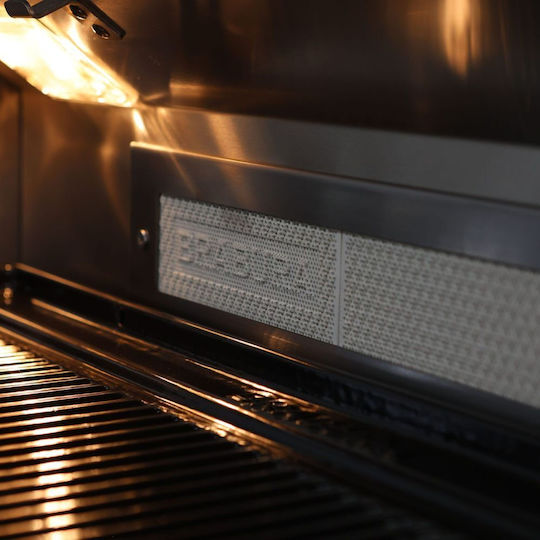 Brabura Fusion 500 RM Ψησταριά Υγραερίου Σχάρας 95x46εκ. με 5 Εστίες 20.50kW