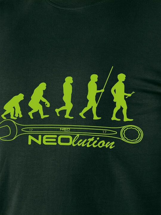Neo Tools T-Shirt Εργασίας Πράσινο