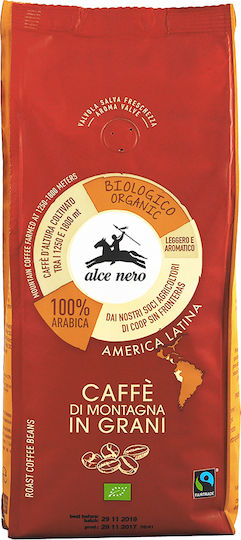 Alce Nero Καφές Espresso Arabica σε Κόκκους 500gr