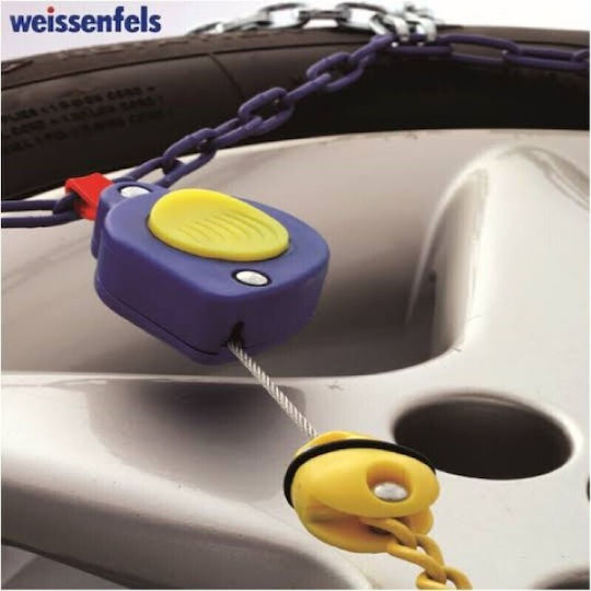Weissenfels No 8 Anti Skid Chains 9mm Passenger Car 2 Pieces NM31080