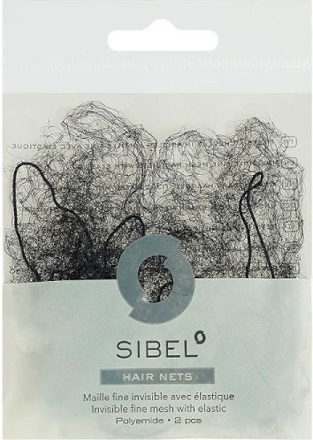 Sibel Netz Böne Schwarz 2Stück