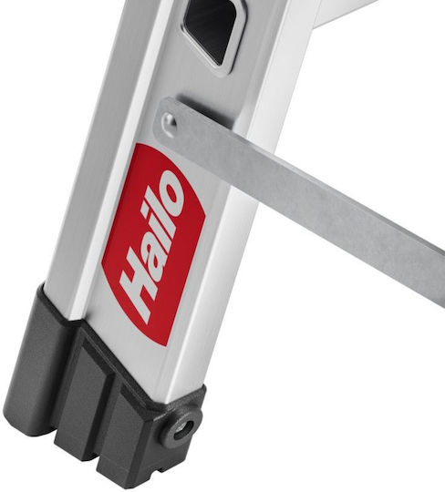 Hailo Hailo Aluminum Step Ladder 3 Steps 24cm