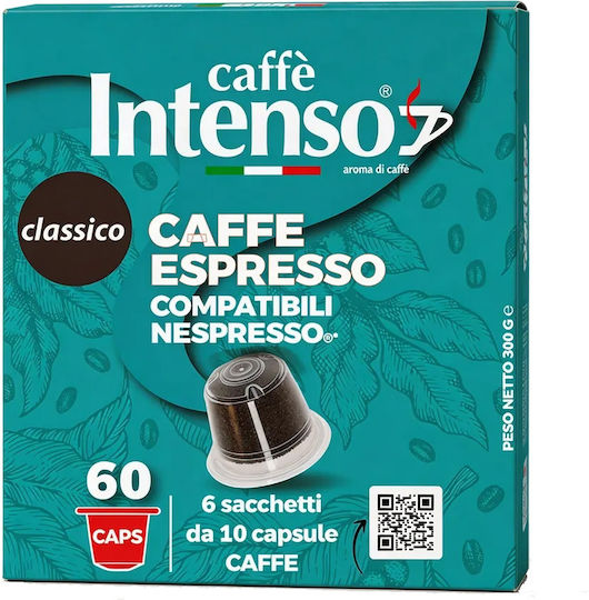 Nespresso Капсули Еспресо Съвместими с Машина Nespresso 60 броя