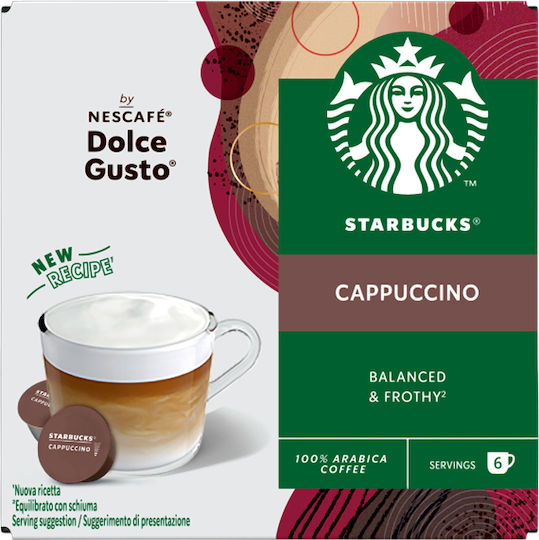 Simple Parenting Capsule Cappuccino Compatibile cu Mașina Dolce Gusto 12capace
