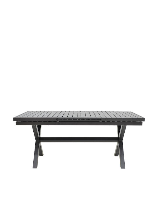 Outdoor Dining Set Dagyn Azelie 7 Pieces Grey