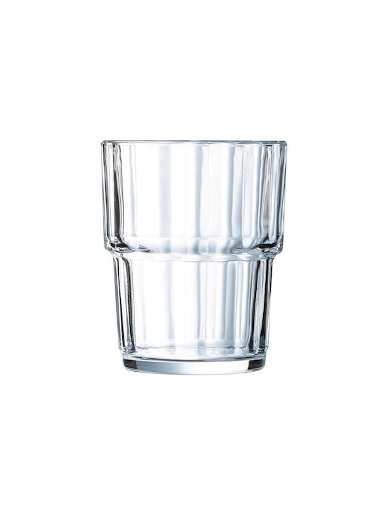 Arcoroc Set Gläser Wasser aus Glas 200ml 6Stück